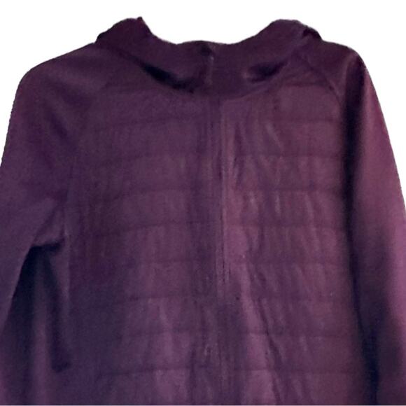 Under Armour UA Storm Plum Lightweight Quilted Hooded Jacket Zip Active Large - Picture 12 of 12